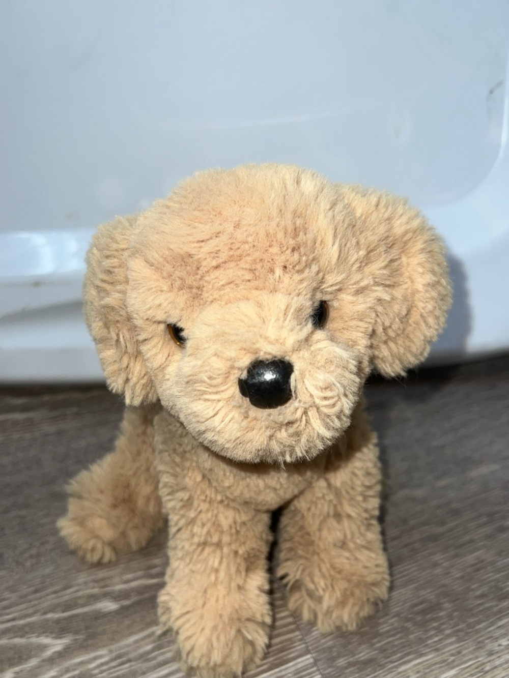 Mini Goldie Soft Golden Retriever plush #4482 Preowned.